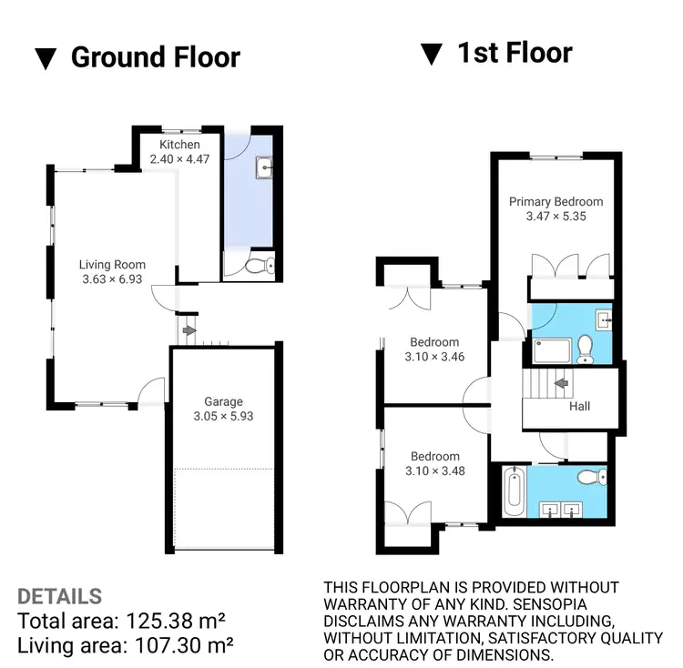 Floorplan of Homely townhouse listing, 32/241 Horizon Dr, Westlake QLD 4074