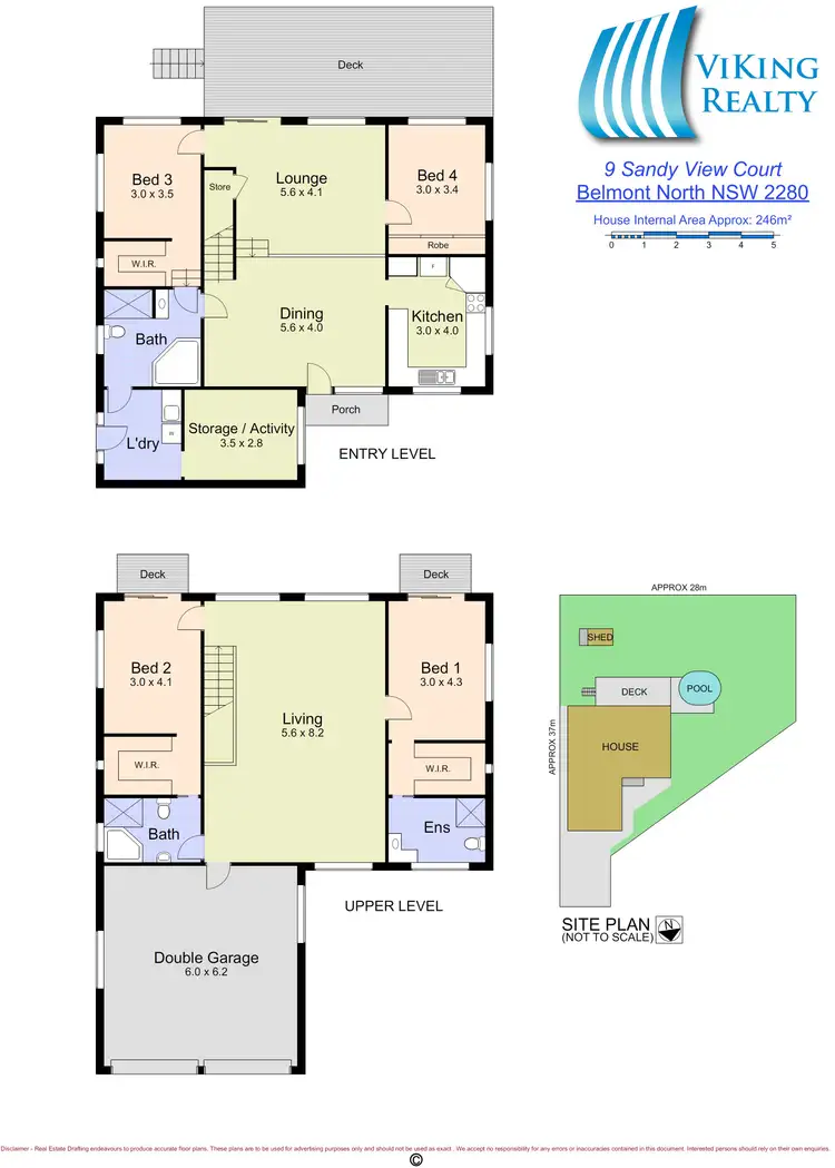 Floorplan of Homely house listing, 9 Sandy View Ct, Belmont North NSW 2280