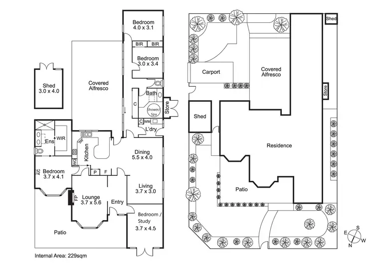 Floorplan of Homely house listing, 1/4 Isabella St, Parkdale VIC 3195