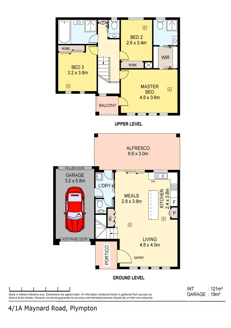 Floorplan of Homely house listing, 4/1A Maynard Road, Plympton SA 5038