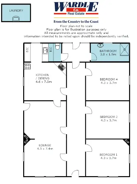 Floorplan of Homely house listing, 1 Third St, Orroroo SA 5431