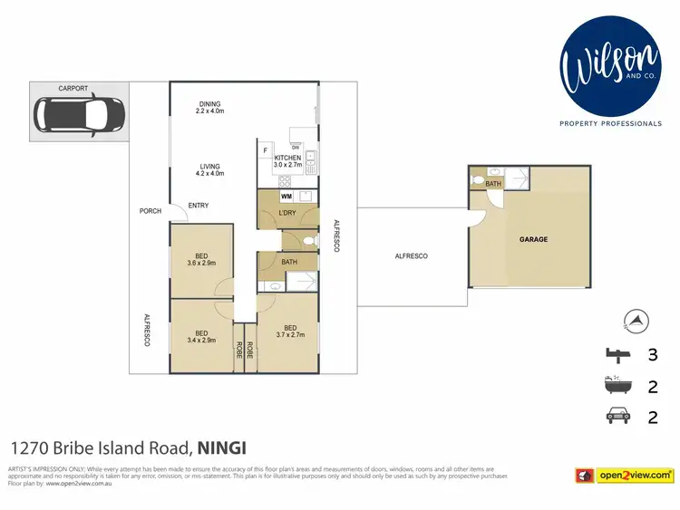 Floorplan of Homely house listing, 1270 Bribie Island Rd, Ningi QLD 4511