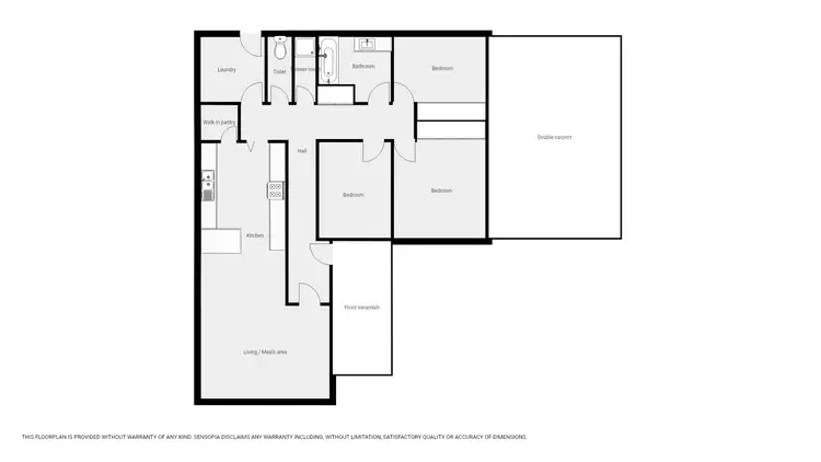 Floorplan of Homely house listing, 14 Kofoed St, Stawell VIC 3380