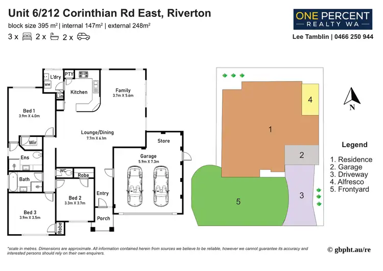 Floorplan of Homely house listing, Unit 6/212 Corinthian Rd E, Riverton WA 6148