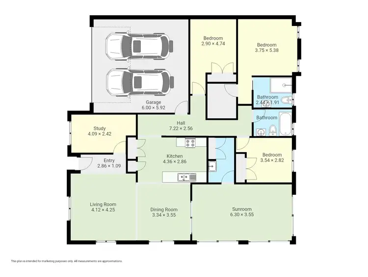 Floorplan of Homely house listing, 5 Albacore Cres, Eden NSW 2551