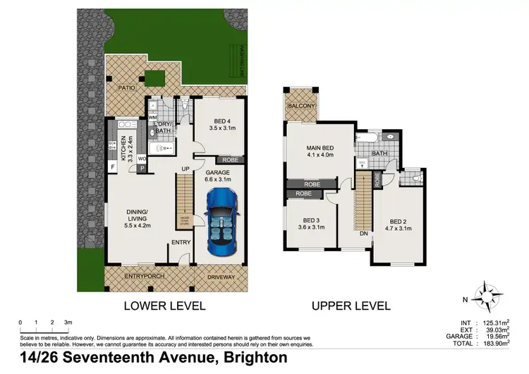 Floorplan of Homely villa listing, Villa 14/26 Seventeenth Ave, Brighton QLD 4017