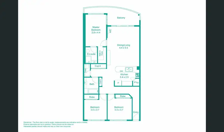 Floorplan of Homely unit listing, 36/14-20 Duffield Road, Margate QLD 4019