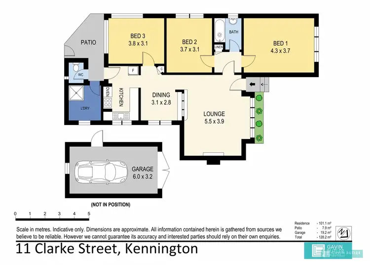 Floorplan of Homely house listing, 11 Clarke St, Kennington VIC 3550