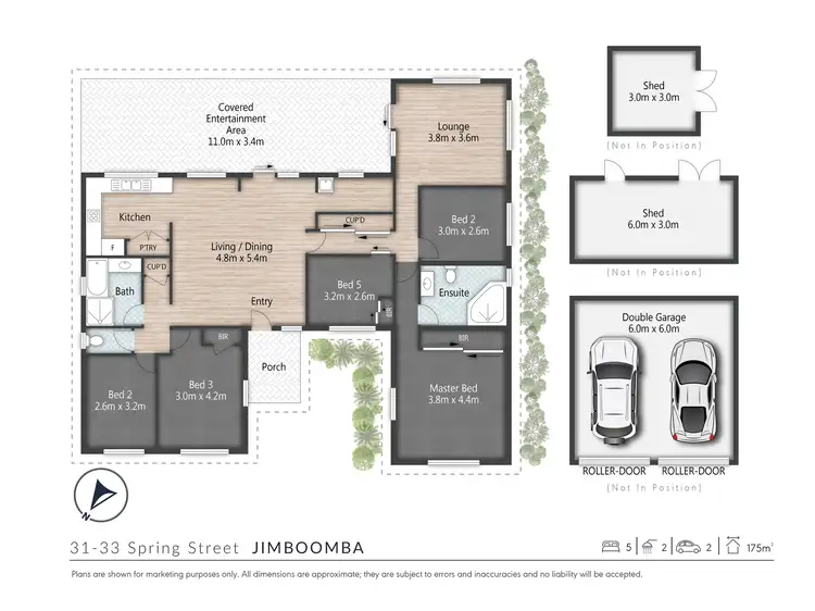 Floorplan of Homely house listing, 31-33 Spring St, Jimboomba QLD 4280