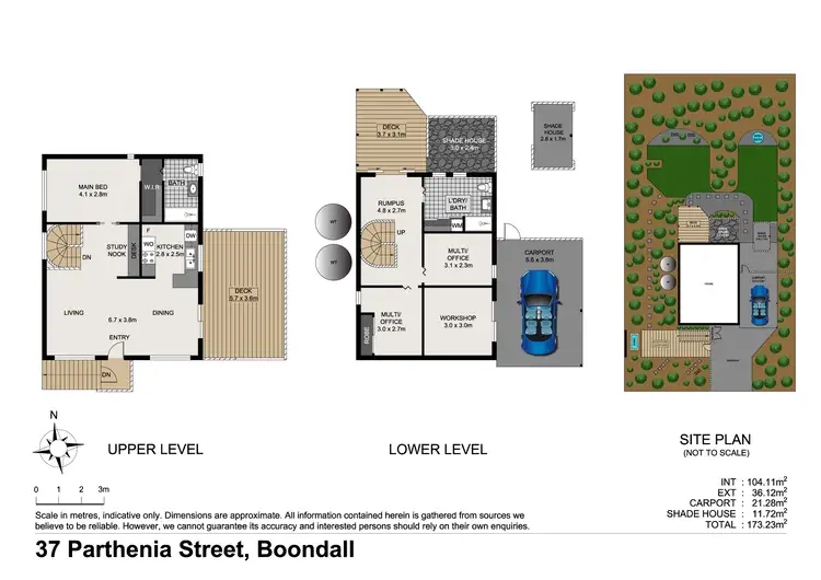Floorplan of Homely house listing, 37 Parthenia St, Boondall QLD 4034