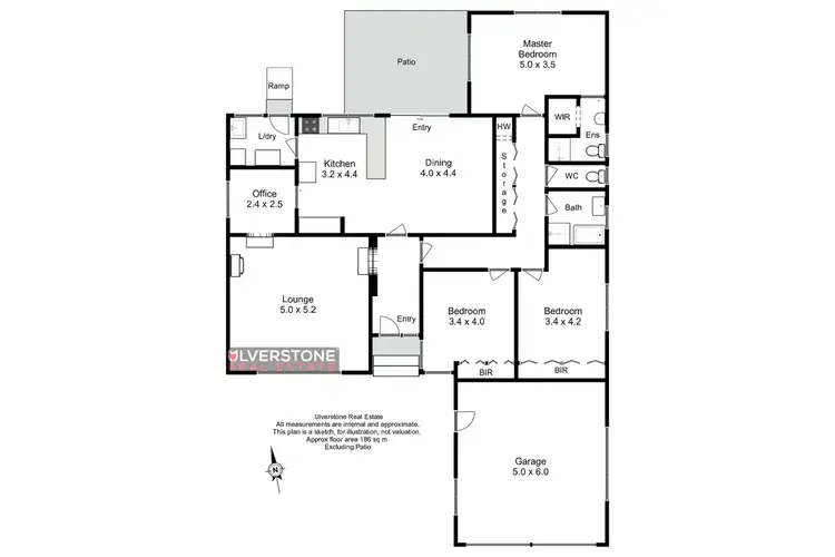 Floorplan of Homely house listing, 36 Richard Pl, Ulverstone TAS 7315