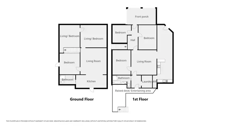 Floorplan of Homely house listing, 18 Seaby St, Stawell VIC 3380