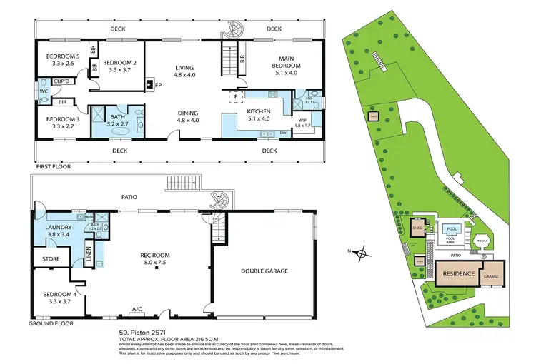 Floorplan of Homely house listing, 50 Picton Ave, Picton NSW 2571