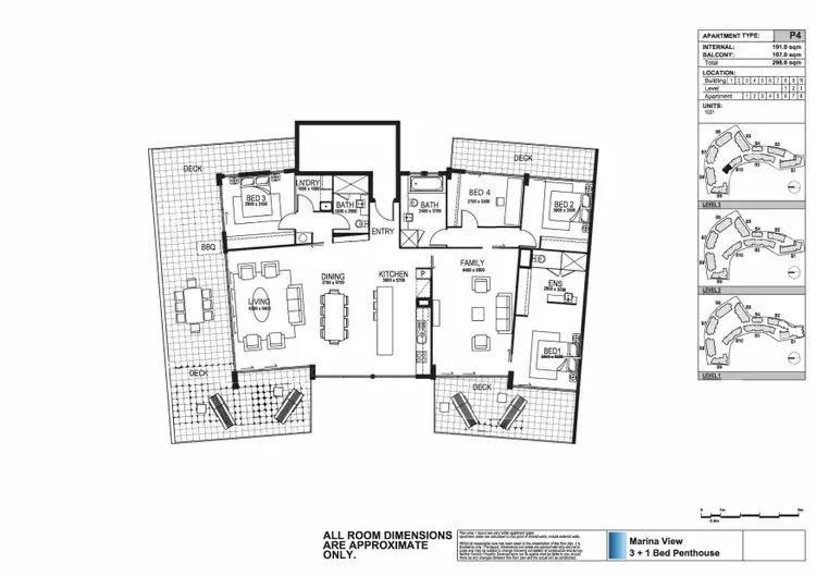Floorplan of Homely apartment listing, 1031/123 Sooning St 'Blue On Blue', Nelly Bay QLD 4819