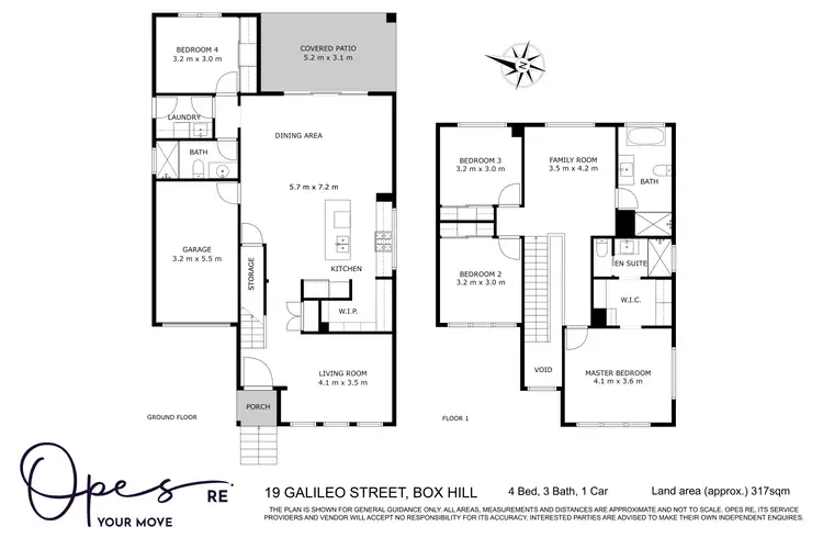 Floorplan of Homely house listing, 19 Galileo Street, Box Hill NSW 2765