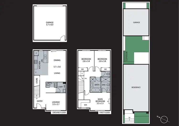 Floorplan of Homely house listing, 88 Picnic Avenue, Clyde North VIC 3978