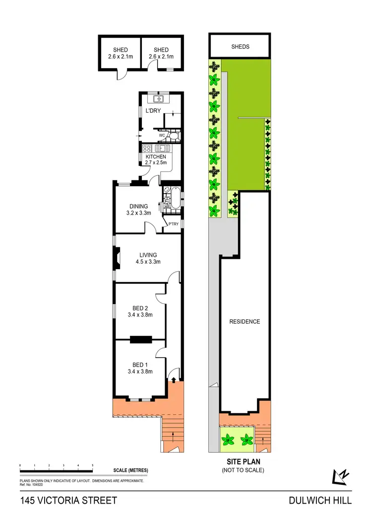 Floorplan of Homely house listing, 145 Victoria Street, Dulwich Hill NSW 2203