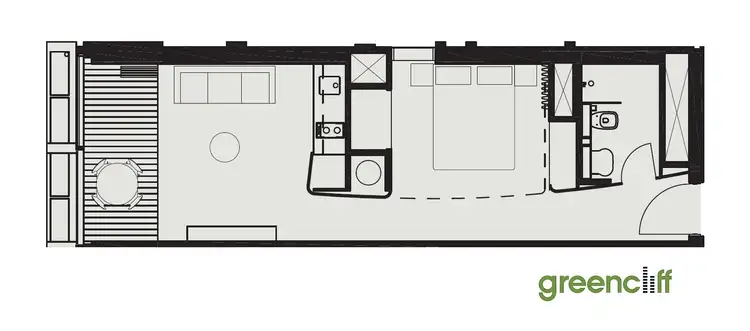 Floorplan of Homely apartment listing, W912/2 Chippendale Way, Chippendale NSW 2008