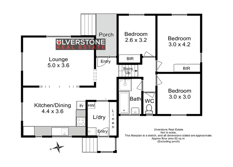 Floorplan of Homely house listing, 9 Pindari Ct, West Ulverstone TAS 7315