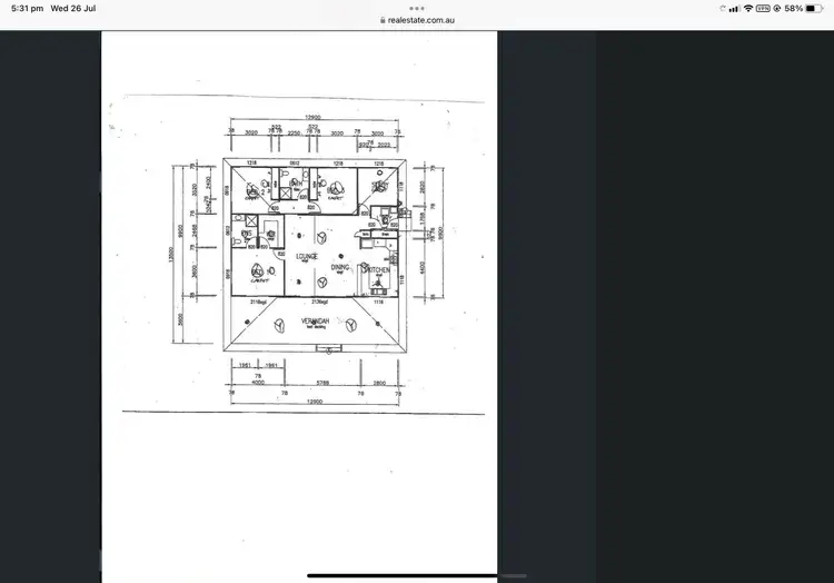 Floorplan of Homely house listing, 1/14 Grace St, Nelly Bay QLD 4819