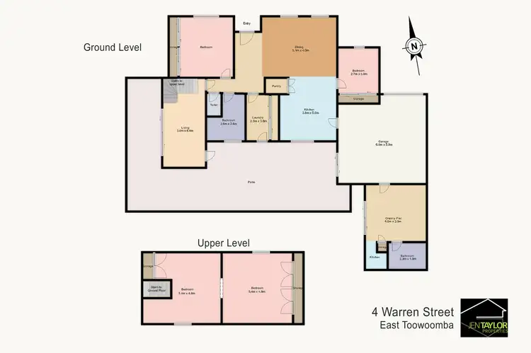 Floorplan of Homely house listing, 4 Warren St, East Toowoomba QLD 4350