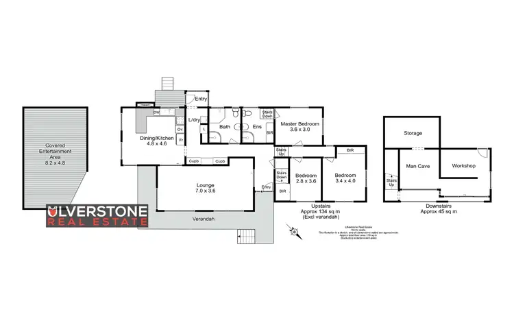 Floorplan of Homely house listing, 4 Burnett Cres, West Ulverstone TAS 7315