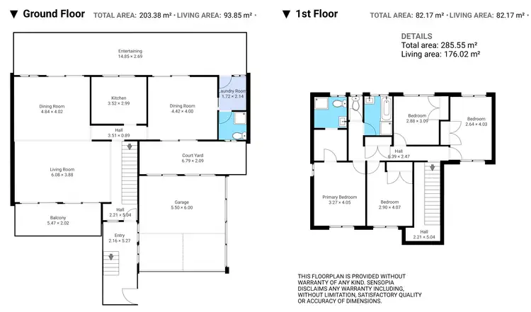 Floorplan of Homely house listing, 22 Penong St, Westlake QLD 4074