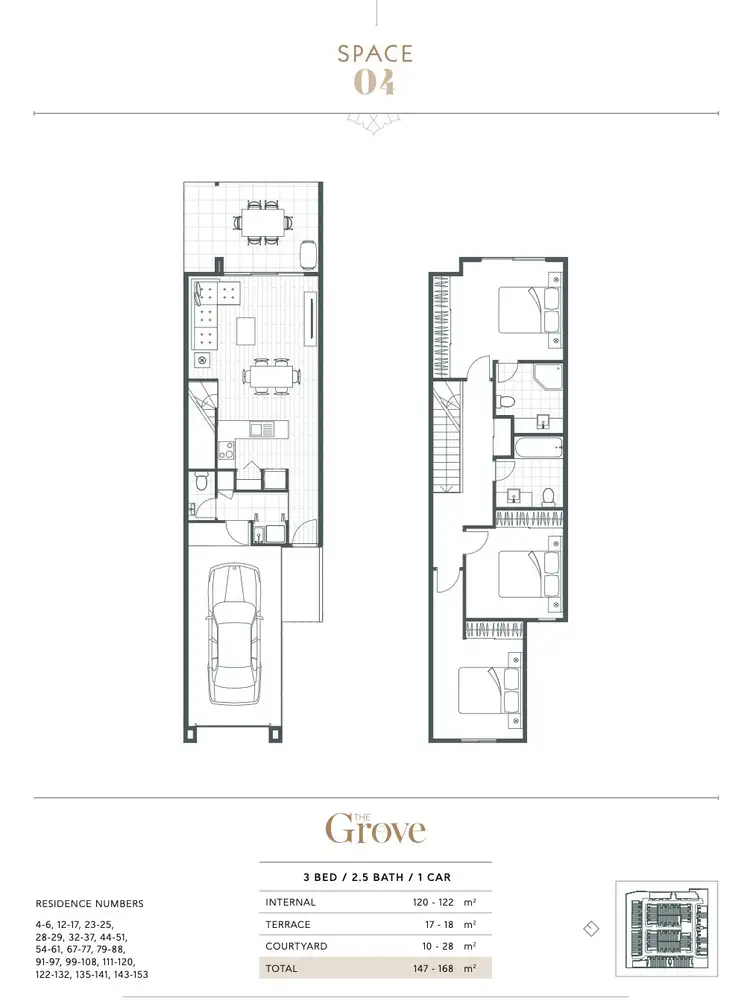 Floorplan of Homely townhouse listing, Unit 151/7 Giosam St, Richlands QLD 4077