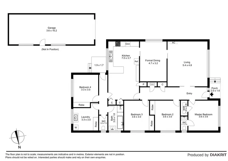 Floorplan of Homely house listing, 8 Neal Street, Keilor East VIC 3033