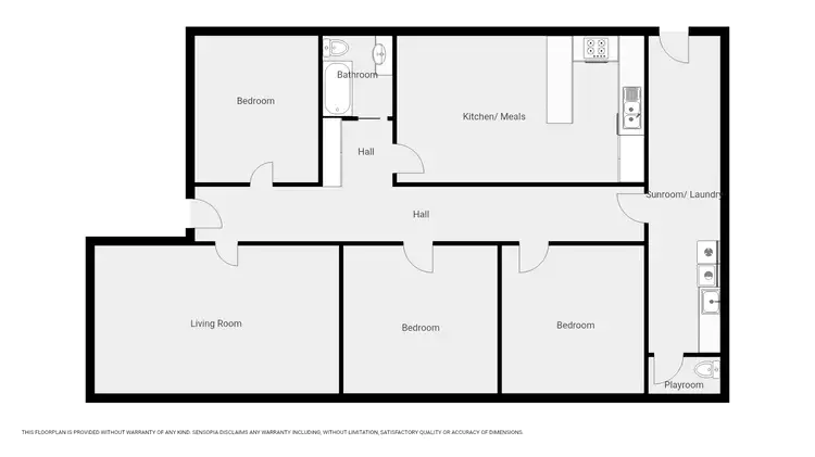 Floorplan of Homely house listing, 89 Wakeham St, Stawell VIC 3380