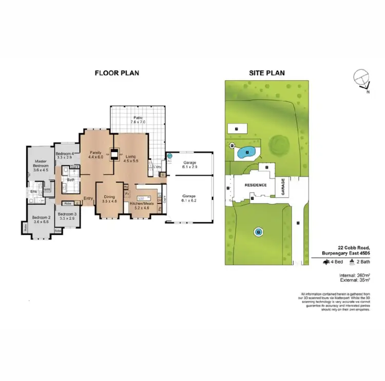 Floorplan of Homely house listing, 22 Cobb Rd, Burpengary East QLD 4505