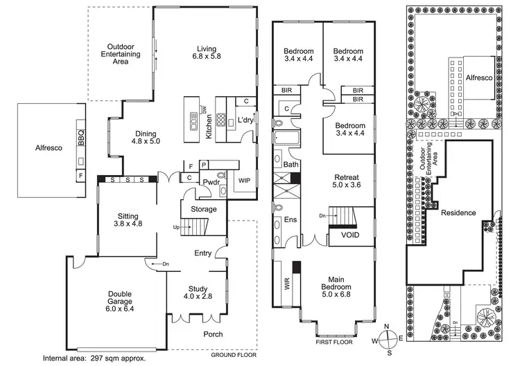 Floorplan of Homely house listing, 14 Tatong Road, Brighton East VIC 3187