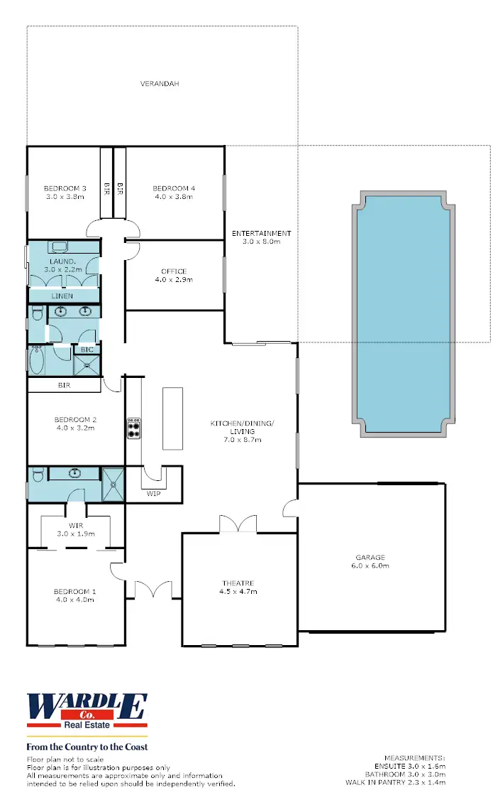 Floorplan of Homely house listing, 24 Casuarina Dr, Port Pirie SA 5540