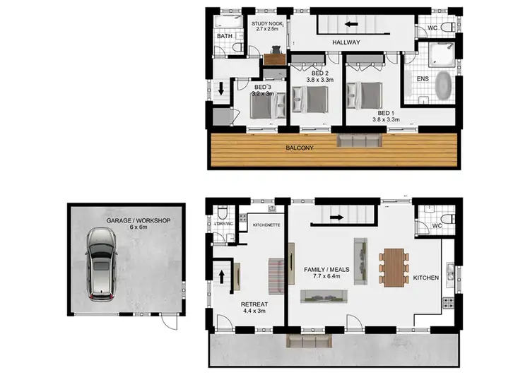 Floorplan of Homely house listing, 213 Rudyard St, Forest Lake QLD 4078