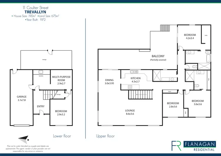 Floorplan of Homely house listing, 11 Coulter St, Trevallyn TAS 7250