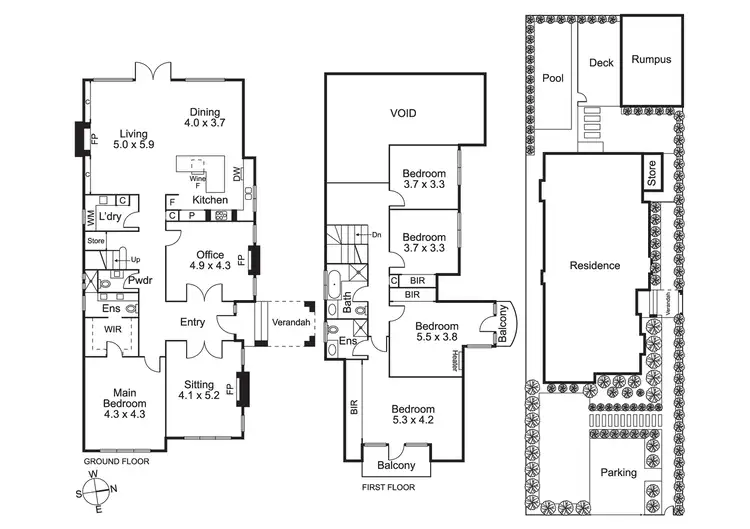 Floorplan of Homely house listing, 23 Gray St, Brighton VIC 3186