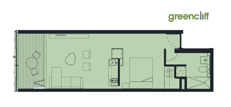 Floorplan of Homely apartment listing, 602/1 Park Lane, Chippendale NSW 2008