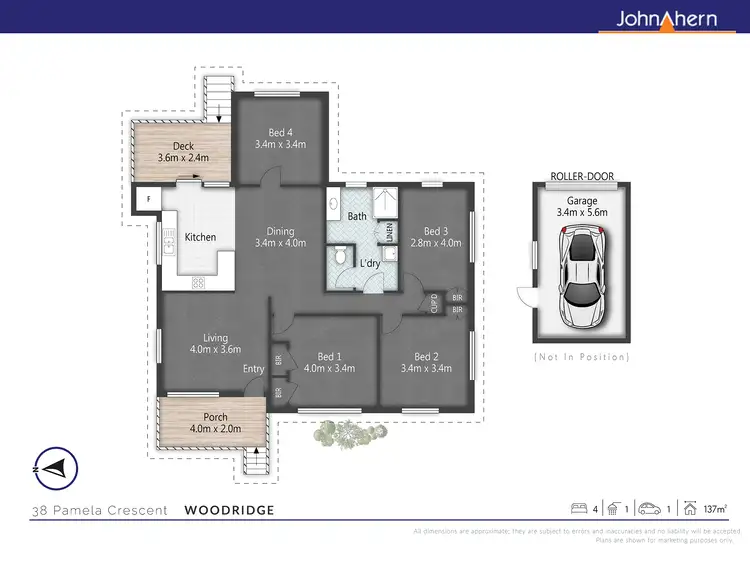 Floorplan of Homely house listing, 38 Pamela Cres, Woodridge QLD 4114