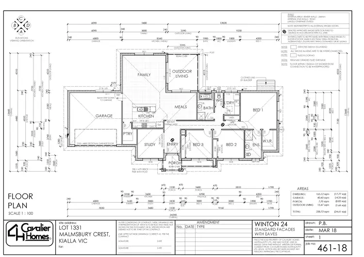 Floorplan of Homely house listing, 36 Malmsbury Cres, Kialla VIC 3631