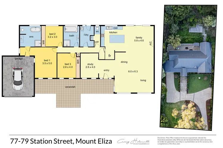 Floorplan of Homely house listing, 77-79 Station St, Mount Eliza VIC 3930