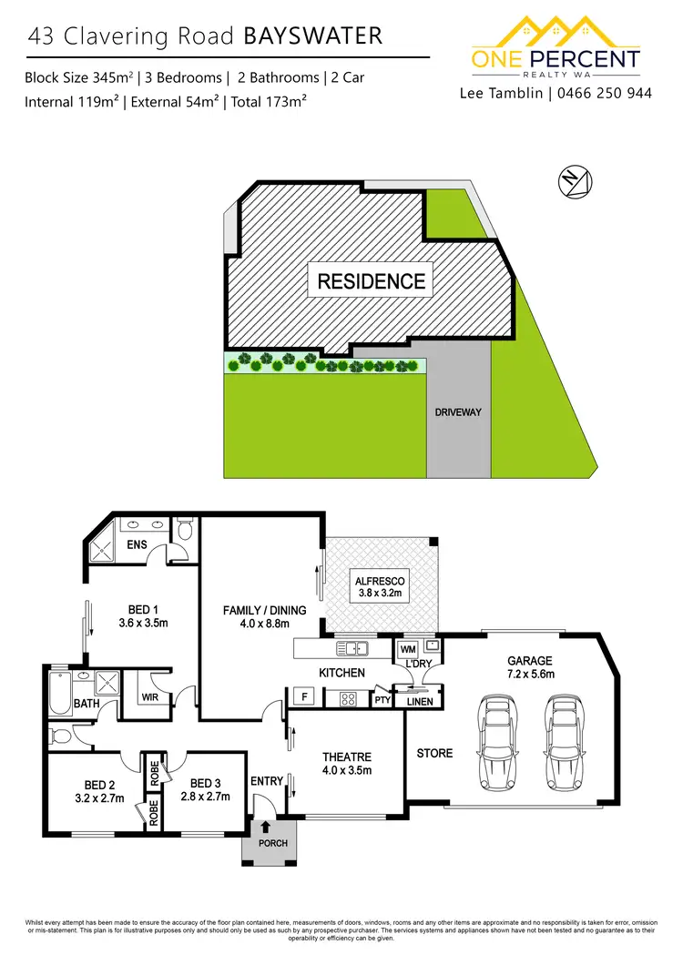 Floorplan of Homely house listing, 43 Clavering Rd, Bayswater WA 6053