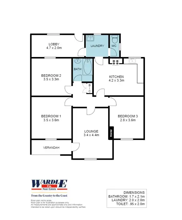 Floorplan of Homely house listing, 17 Lyons St, Crystal Brook SA 5523