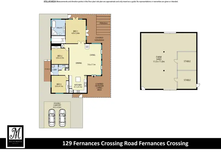 Floorplan of Homely rural property listing, 129 Fernances Crossing Road, Fernances Crossing NSW 2325