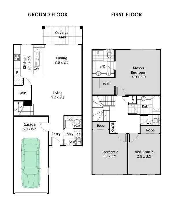 Floorplan of Homely townhouse listing, Unit 15/72 Webster Rd, Deception Bay QLD 4508