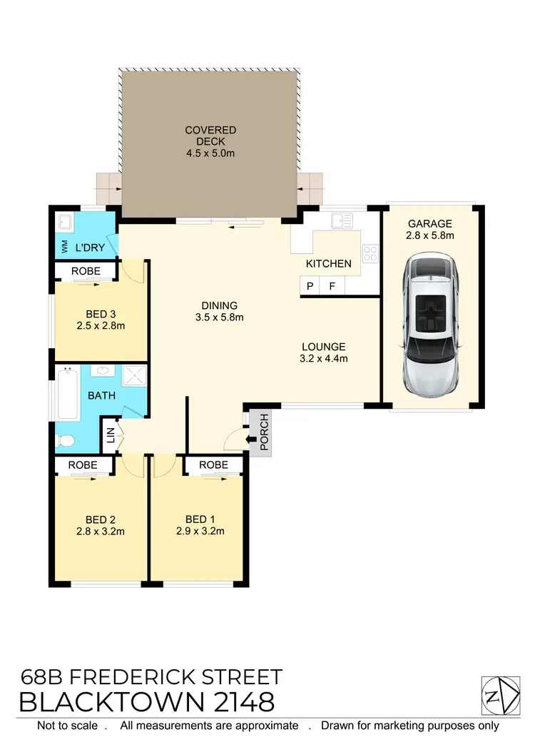 Floorplan of Homely house listing, 68B Frederick St, Blacktown NSW 2148