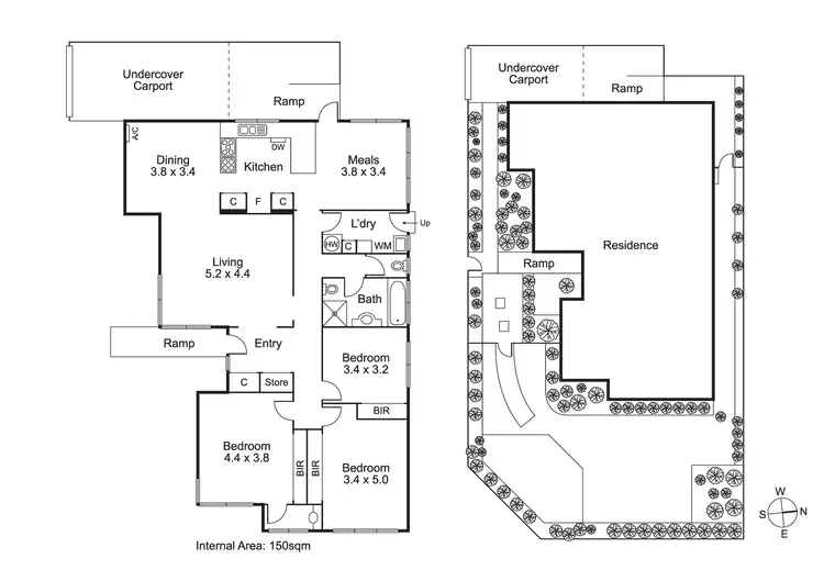 Floorplan of Homely house listing, 6 Jasmine Street, Caulfield South VIC 3162