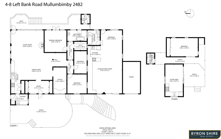 Floorplan of Homely house listing, 4-8 Left Bank Road, Mullumbimby NSW 2482
