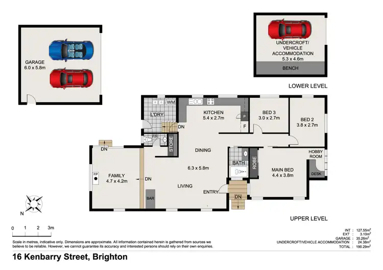 Floorplan of Homely house listing, 16 Kenbarry St, Brighton QLD 4017