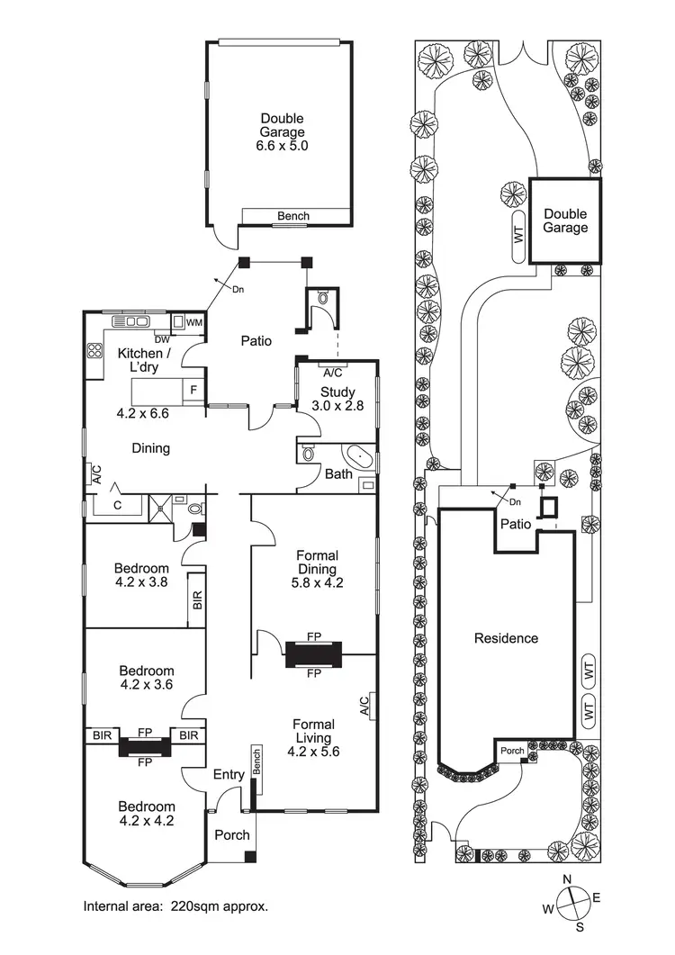 Floorplan of Homely house listing, 103 South Road, Brighton VIC 3186