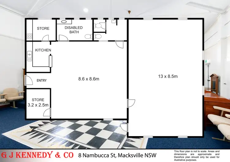 Floorplan of Homely house listing, 8 Nambucca St, Macksville NSW 2447